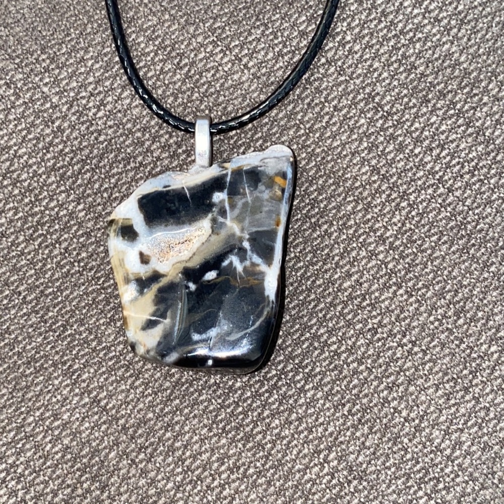 Orca Agate necklace